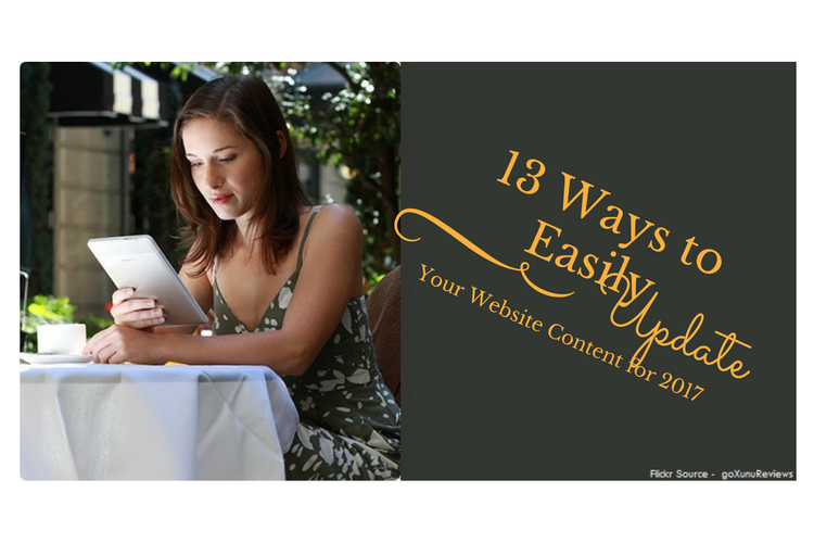 Update Your Website Content
