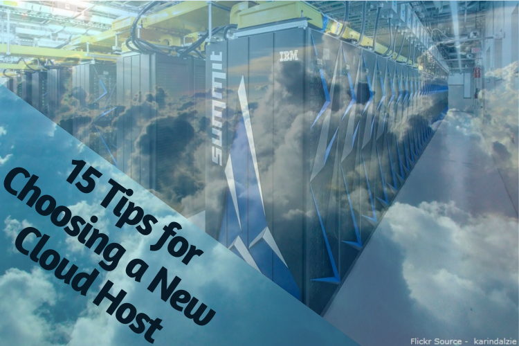 Choosing a New Cloud Host
