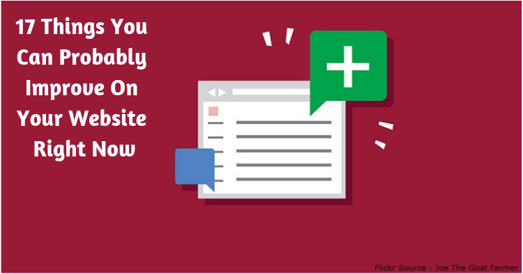 Improve On Your Website