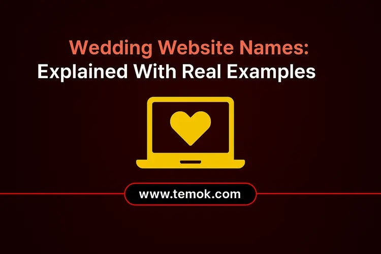 Wedding Website Names
