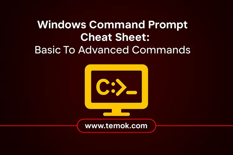 Windows Command Prompt Cheat Sheet