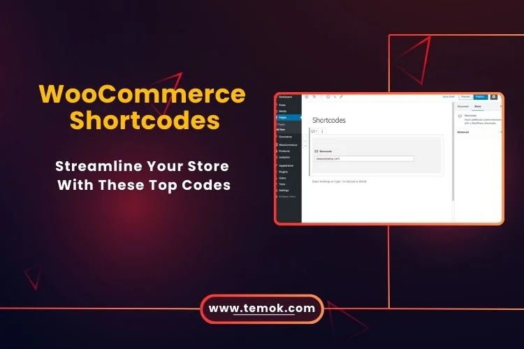 WooCommerce Shortcodes